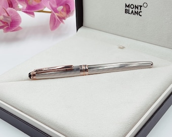 Montblanc Meisterstuck 144 Fountain Pen, 75th Anniversary Edition, Sterling Silver