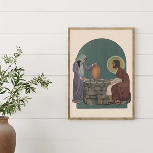 Vrouw bij De Put DIGITAL PRINT