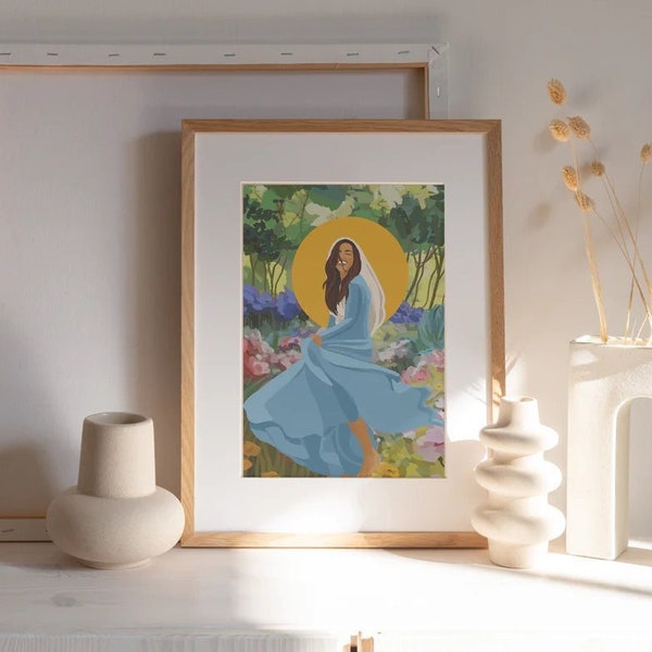 Our Lady of the Smile DIGITAL PRINT