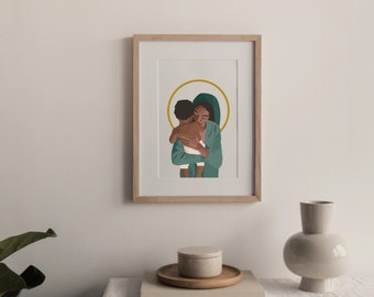Madonna & Child of Soweto DIGITAL PRINT