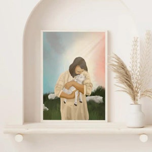 Christ the Good Shepherd DIGITAL PRINT
