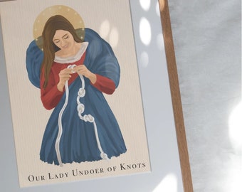 Nuestra Señora Desatadora de Nudos ARTE DIGITAL