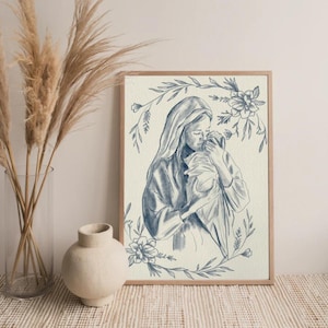 Madonna & Child DIGITAL PRINT