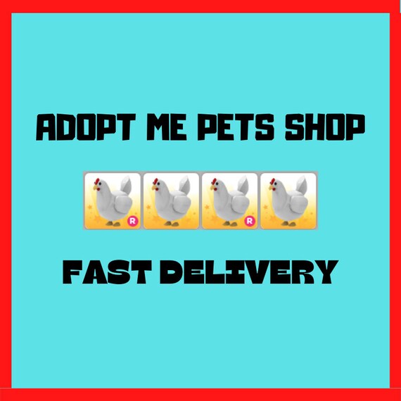4X Adopt Me Pets Chicken adopt Me Pets Cheap Etsy
