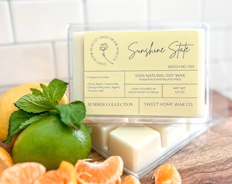 Summer Collection | Soy Wax Melts: Choose Your Scent, Natural Home Fragrance