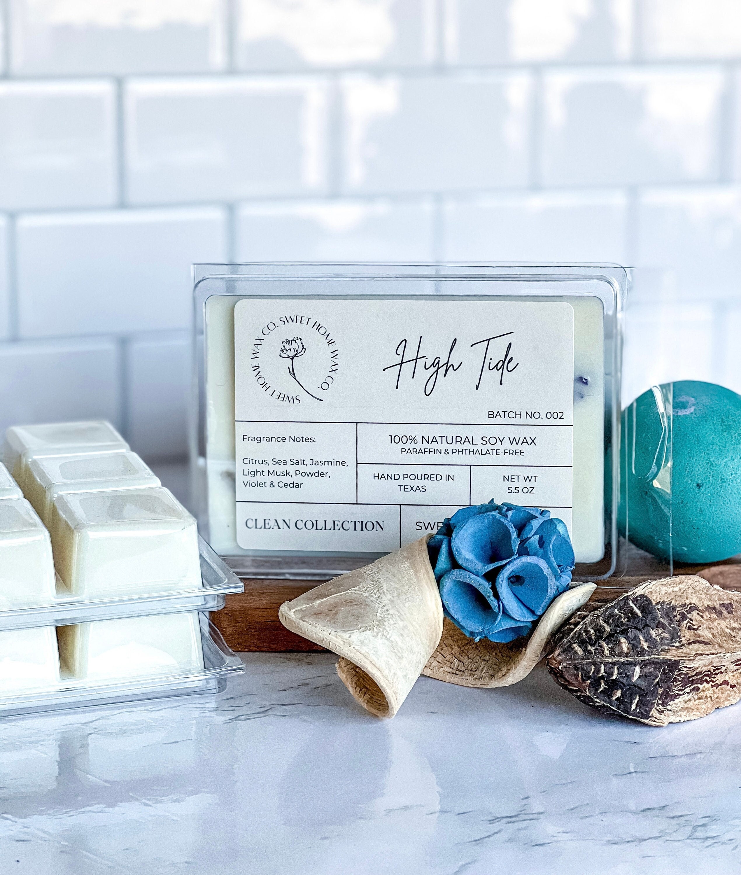 Wax Melt 6 Cube Pack - Candles - Deerly Blessed, Home Decor