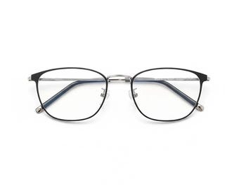 Montura de gafas ultraligera de titanio con protección contra la luz azul