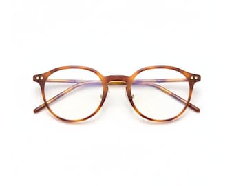 TR90 Ultra-Light Round Prescription Glasses Frame - Women's Optical Eyewear