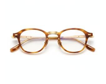 Round Pure Titanium Optical Glasses Frame BT55007
