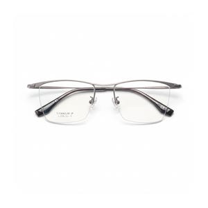 Gafas graduadas ultraligeras de titanio con media montura K2280
