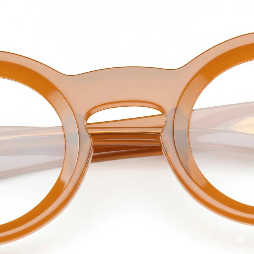 Retro Round Optical Eyeglass Frame - Unisex Prescription Glasses - Etsy