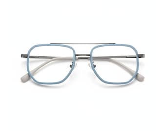 Magnetische clip-on gepolariseerde zonnebril - metalen optisch frame