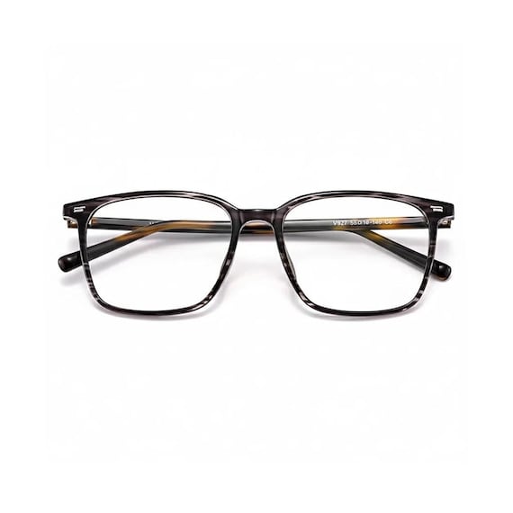Square Metal Eyeglass Frames - Unisex Optical Prescription  display picture 1