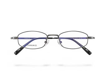 Titanium Optical Glasses Frame G2449 - Lightweight Unisex Prescription Eyewear