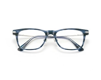 Retro Square Titan Brillengestell - Leichte optische Korrekturbrille