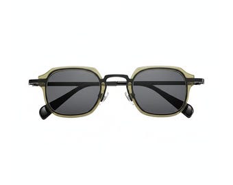 Gafas de sol cuadradas retro polarizadas - Protección UV
