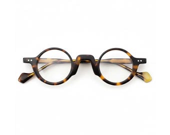 Montature per occhiali da vista retrò in acetato tondo - Occhiali da vista unisex fotosensibili