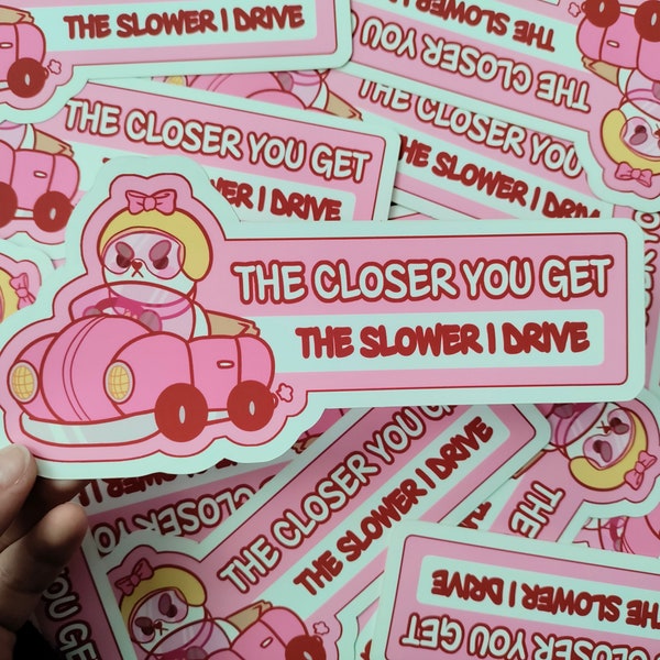 PREORDER*** Matte sticker - Bee and Puppycat - Bumper Sticker - Lazy in Space - Decal - Kawaii - Cute - Vinyl - Waterproof