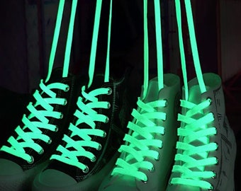 1 Pair Luminous Shoelaces for Kid Sneakers Men Women Sports Shoes Laces Glow In The Dark Night Shoestrings Reflective Shoelaces