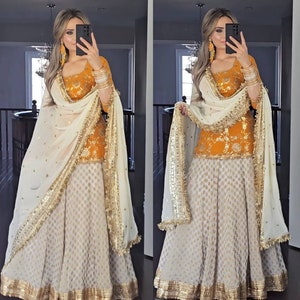 Latest punjabi lehenga sale designs