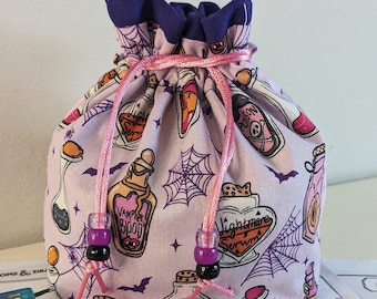 Purple Potions Dice Bag