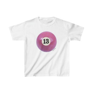 13 Billiard Ball Graphic Baby Tee