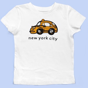 NYC Taxi Graphic Baby Tee