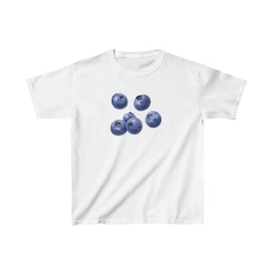 Blueberry Graphic Baby Tee