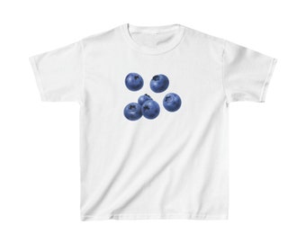 Blueberry Graphic Baby Tee