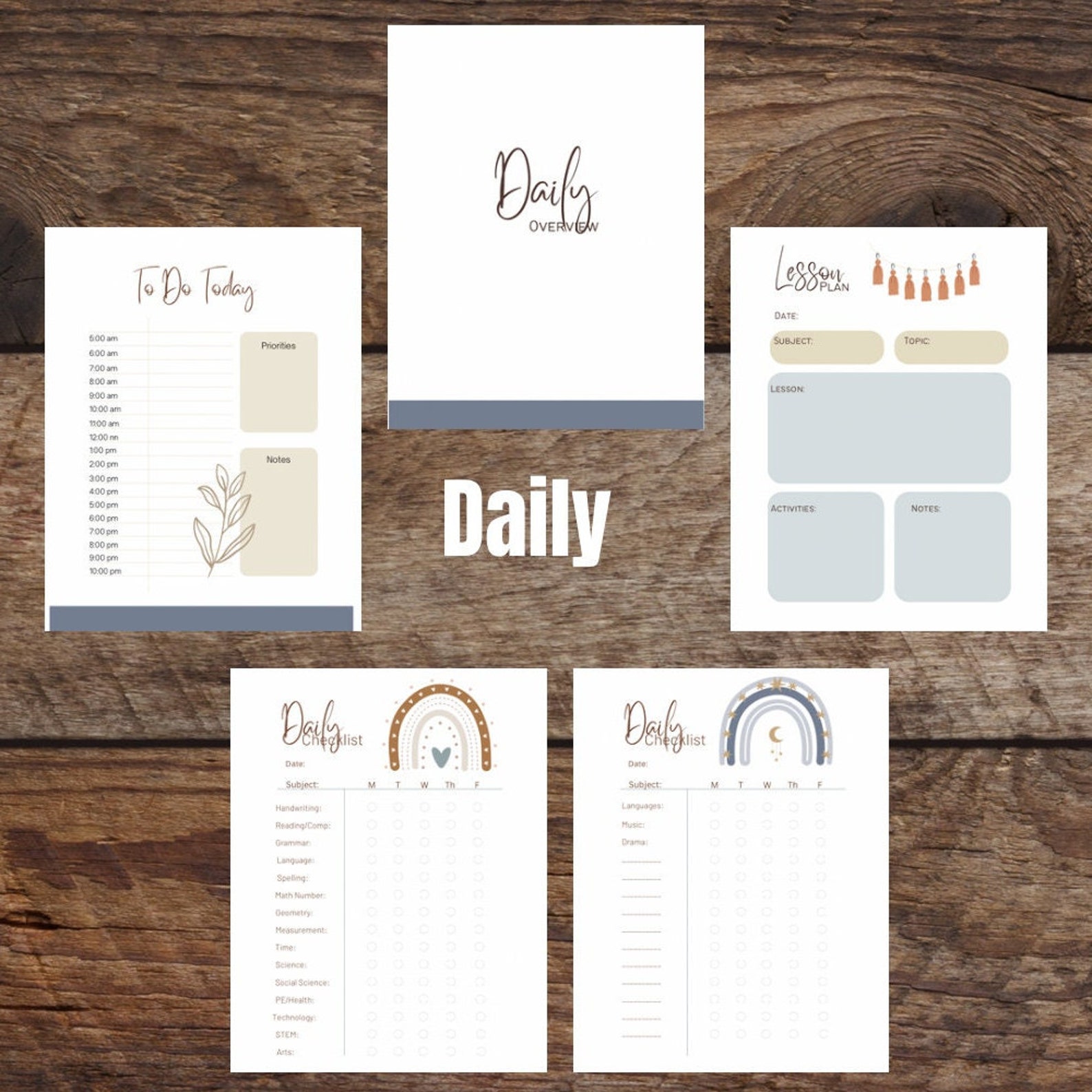 SIMPLE HOMESCHOOL PLANNER! Printable, Easy to Use Organisation for ...