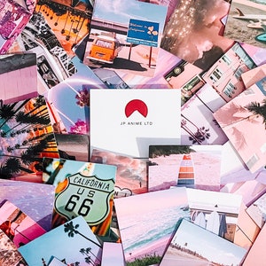 10 California Dreamin USA California Sticker Set Travel Decals California Love Souvenirs Crafts Traveller Luggage