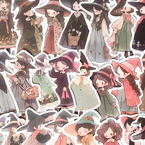 10 incantevoli elisir, set di adesivi per meraviglie stregonesche, decalcomanie mistiche per vibrazioni magiche, adesivi anime per tarocchi magici