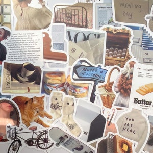 10 chique INS Vibes INS-stijlstickerset trendy stickers voor moderne esthetiek Vintage dagelijkse koffiestickers