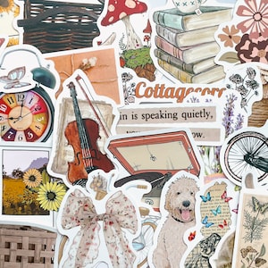 10 willekeurige vintage klassieke collectie stickerpakketten! Waterdichte herbruikbare VIYNL-stickers! Sticker fles sticker laptop dagboek plakboek!
