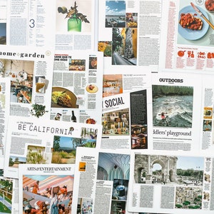 Ensemble de 10 autocollants pour magazines vintage style renaissance rétro décalcomanies nostalgiques pour un journal en papier blanc au charme intemporel