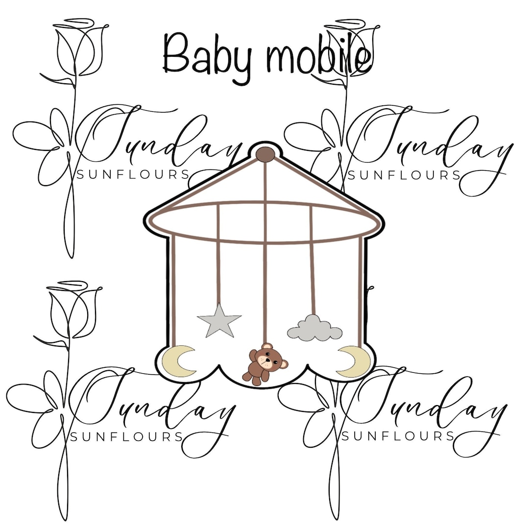 Baby Mobile Cookie Cutter - Etsy