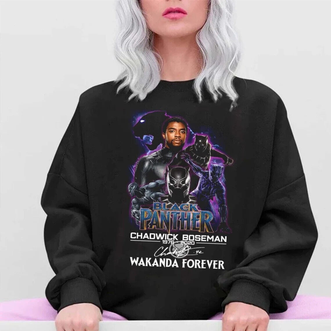 Discover Black Panther 2 Sweatshirt, Wakanda Forever 2022 Movie Character