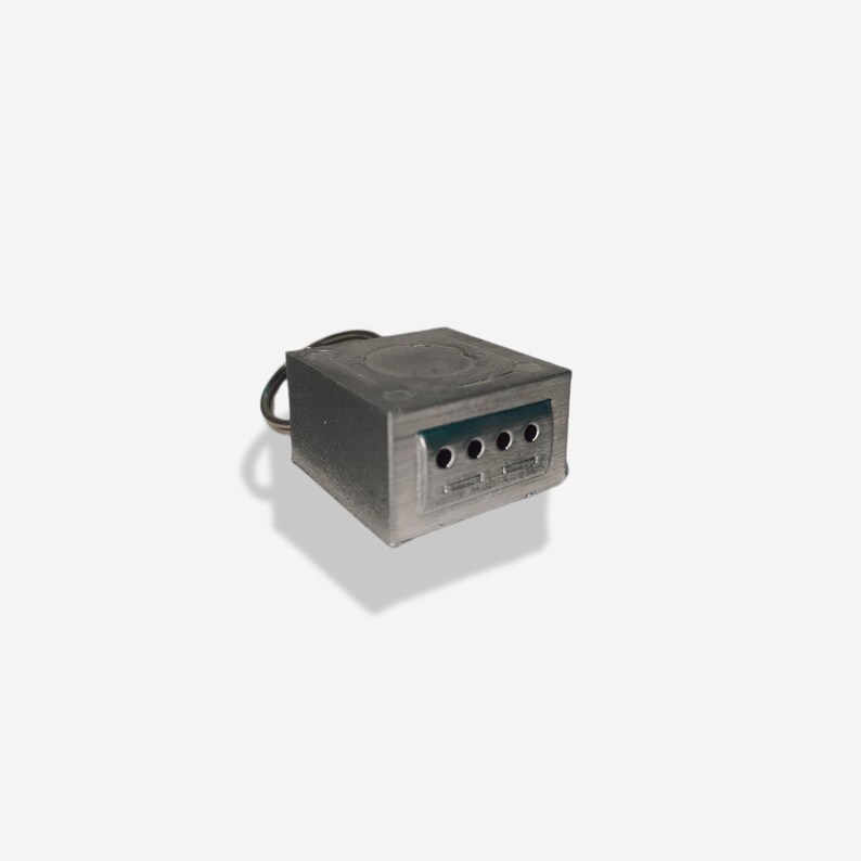 Keychain 3D Printed Gamecube Console Keychain Etsy