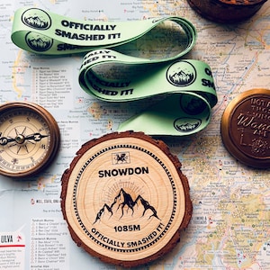 Snowdonmedalj, Snowdon-souvenir, vandringspresent, Snowdon-present, Snowdon, presentidé för vandrare