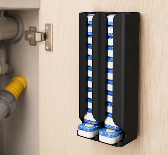 Dishwasher Tablet Dispenser | Under Sink Organizer, Kitchen Storage