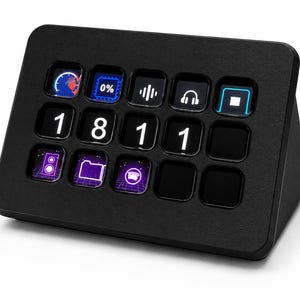 Elgato Stream-däckets frontplatta och stativ