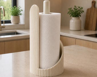 Paper Towel Holder | Minimalist Scandinavian Kitchen Decor