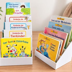 Pixi Book Stand – Children's Book Holder, Kids Room Storage 3D Printed
