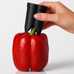 Hulpmiddel voor paprikaboor | Easy Seed Remover, 3D-geprinte keukengadget
