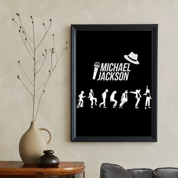 Michael Jackson SVG , Michael Jackson PNG, Michael Jackson download, Michael Jackson Print, Michael Jackson Poster, Michael Jackson Wall Art