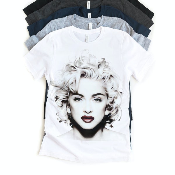 Madonna Retro T-Shirt, Madonna Black and White Shirt, Music Shirt, Gift Tee Your Friends, Celebration Tour 2023 T-Shirt, Music T-Shirt