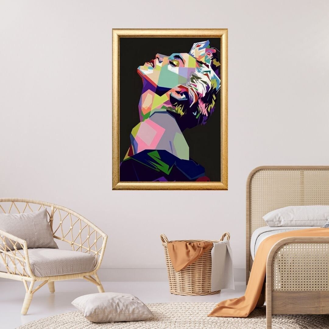 Madonna Wall Art Printable, Madonna Canvas, Madonna Poster, Madonna Feminist Art, Teen Girl Room ...
