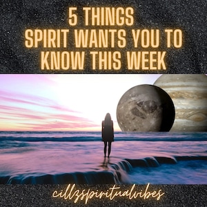 5 cose che lo Spirito vuole che tu sappia questa settimana