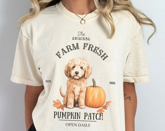 Pumpkin patch Goldendoodle shirt, Pumpkin Patch shirt, Goldendoodle tshirt, Goldendoodle gifts, Golden doodle, doodle dog, golden doodle mom