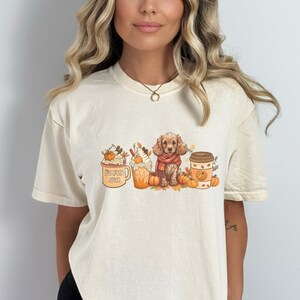 Cocker Spaniel Fall shirt, Cocker Spaniel, Cocker Spaniel mom, Cocker Spaniel shirt, Cocker Spaniel gift, Fall coffee shirt, Fall dog shirt
